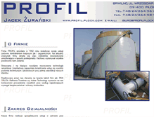 Tablet Screenshot of profil.plock.com