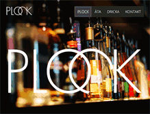 Tablet Screenshot of plock.nu